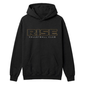 RISE Classic Logo Hoodie – Black